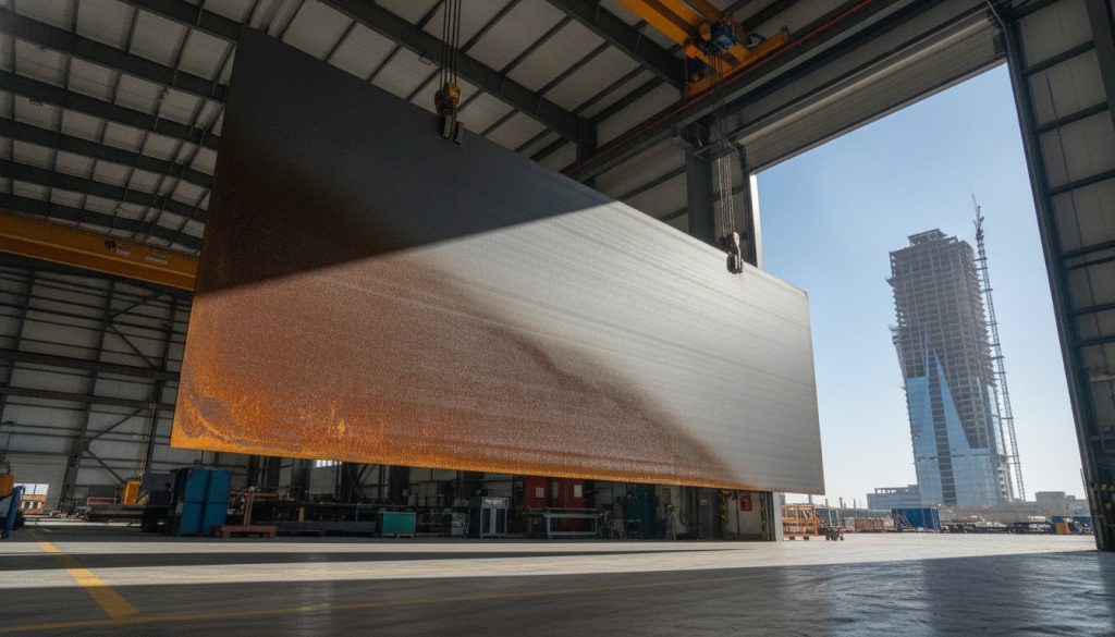 Steel Plate Shot Blasting in the UAE: A Guide to Surface Preparation
